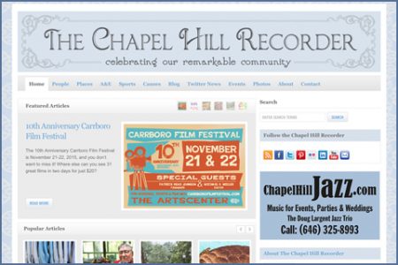 THE CHAPEL HILL RECORDER WEBSITE