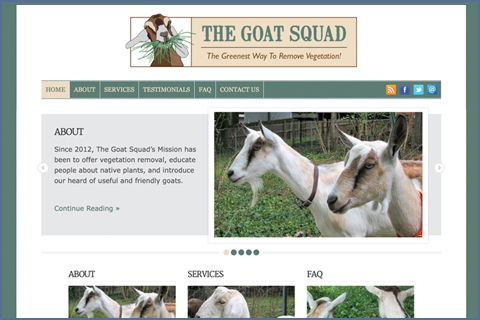 GOAT SQUAD WEBSITE