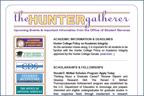 HUNTER GATHERER WEBSITE