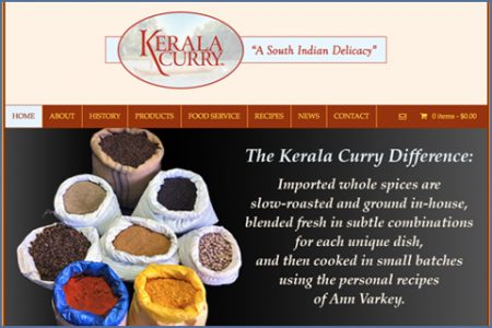 KERALA CURRY WEBSITE