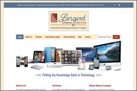 LARGENT LEARNING INSTITUTE WEBSITE