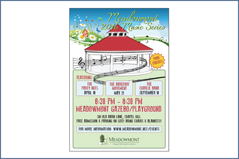 MEADOWMONT MUSIC SERIES POSTER