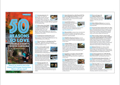50 Reasons to Love Orange County Brochure
