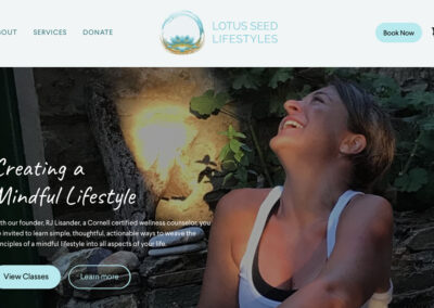 Lotus Seed Lifestyles Website
