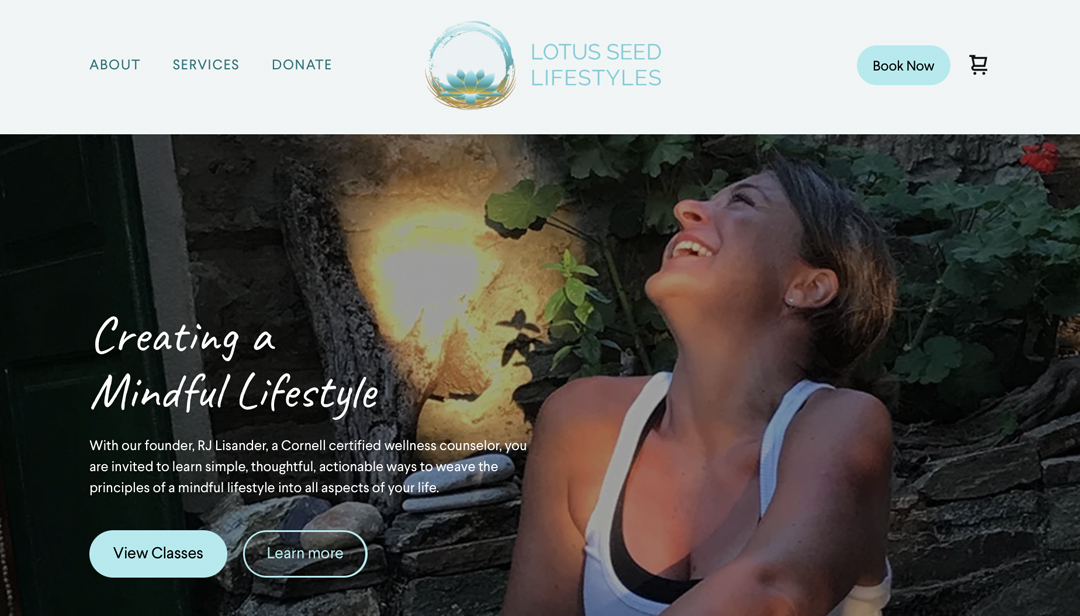 Lotus Seed Lifestyles Website