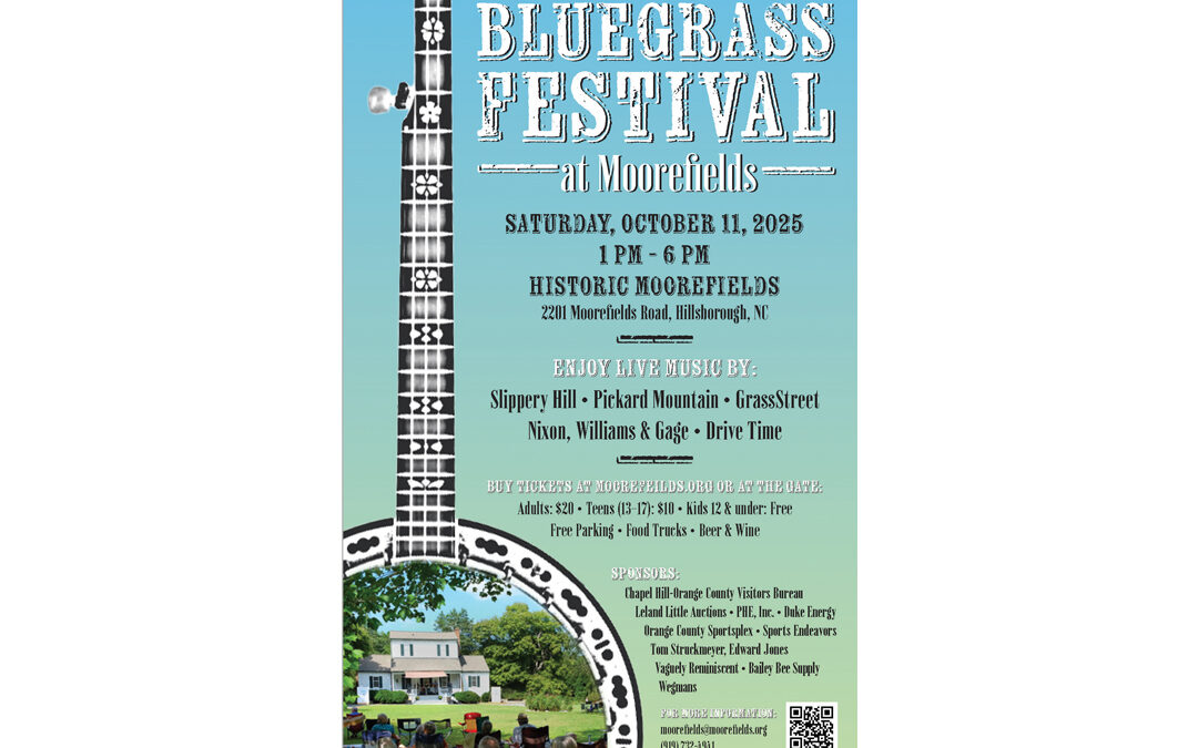 Moorefields Bluegrass Festival Poster