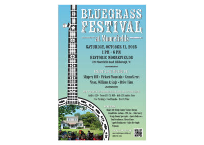 Moorefields Bluegrass Festival Poster