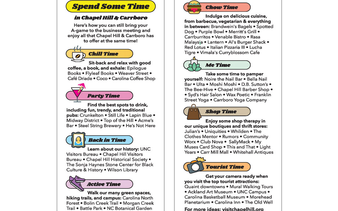 Spend Some Time Brochure