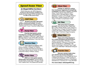 Spend Some Time Brochure