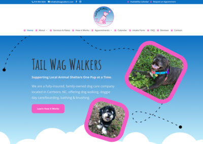Tail Wag Walkers Website