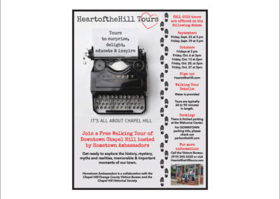 Heart of the Hill Tour Flier
